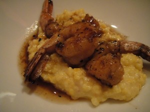 Toast Shrimp and Grits