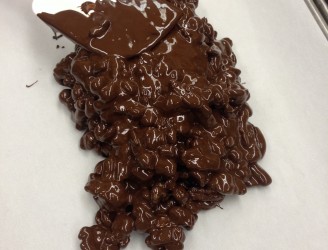 Tempered Chocolate and Nuts