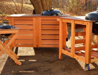 Handcrafted Grilling Furniture