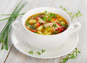 Chicken Vegetable Soup