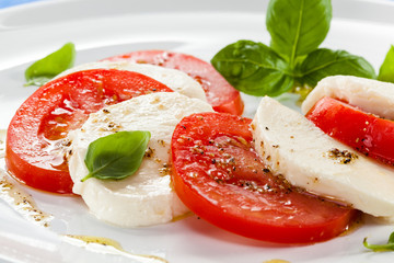 Tomato and Mozzarella Salad