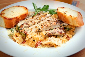 Italian Chicken with Artichokes, Asparagus, and Sun Dried Tomatoes