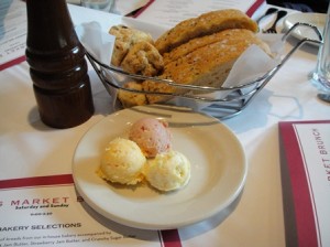 Lidia's Focaccia and Pastries with Flavored Butters