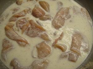chicken in buttermilk
