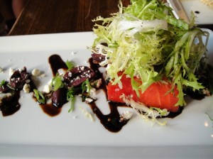 grilled watermelon salad