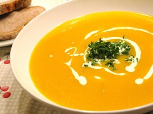 spicy pumpkin soup