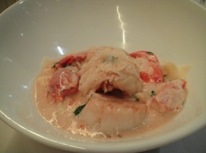Lobster and Scallops