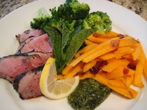 Mountain States Rosen Lamb with Mint Pesto