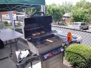 Main Street Deli Grilling