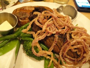 Oak and Burgundy Marinated Sirloin