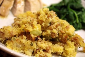 Cornbread and Sweet Sausage Stuffing