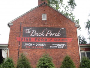 The Back Porch Restaurant