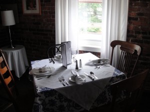 Upstairs Dining Area