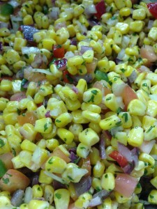 Sweet Corn Pico De Gallo