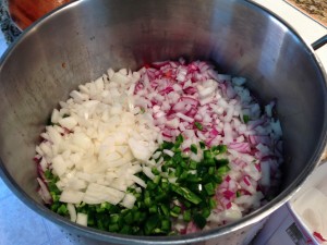 Tomato and Veggie Mixture