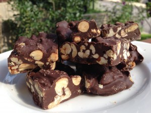 Candied Chocolate Bark