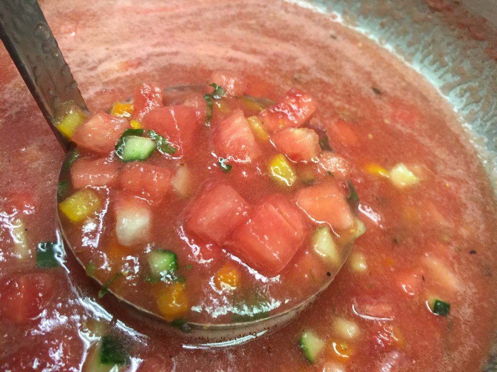 Watermelon Gazpacho Recipe