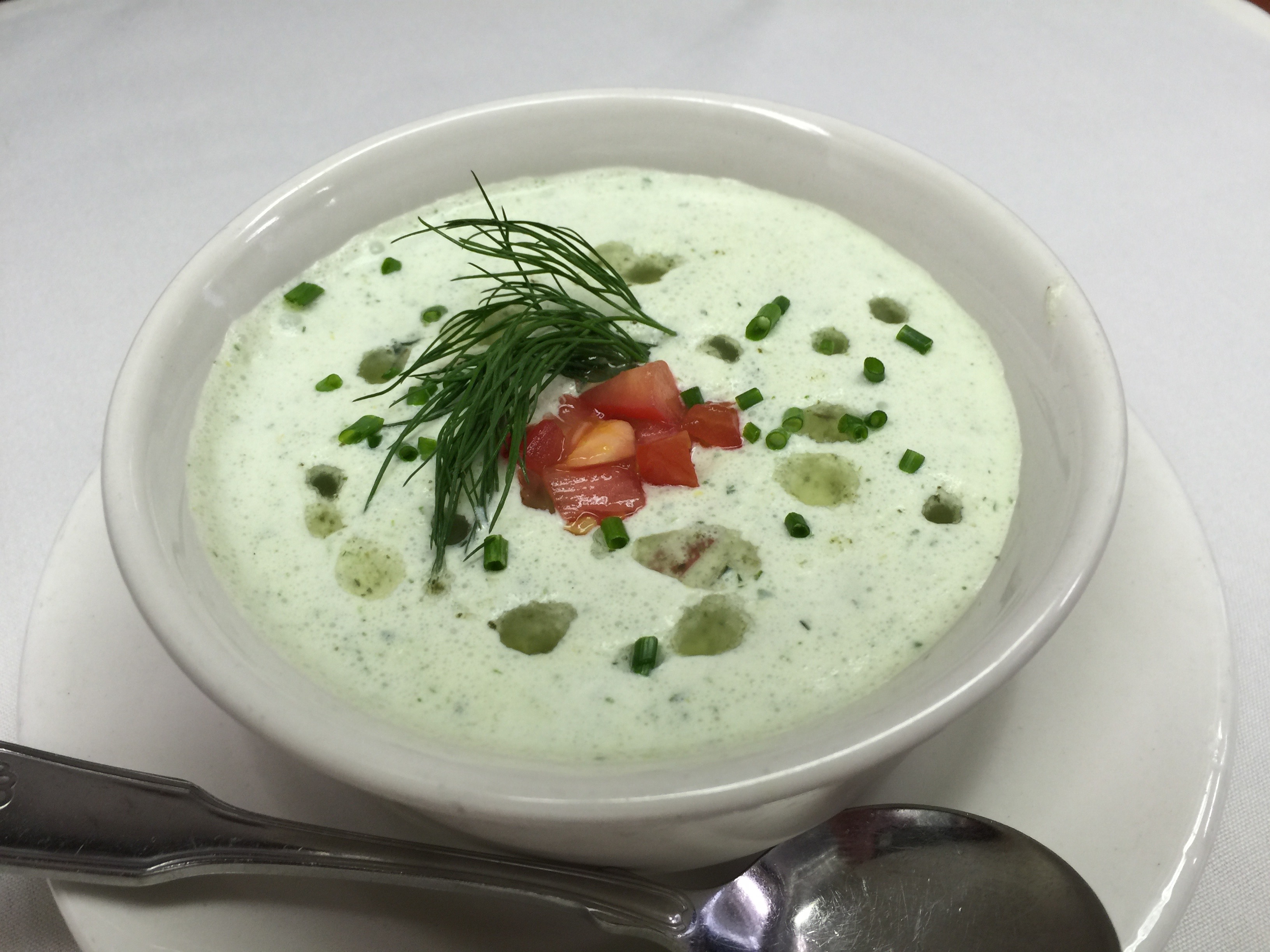 Cold Cucumber Soup