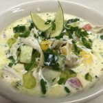 Chilled Crab and Cucumber Soup